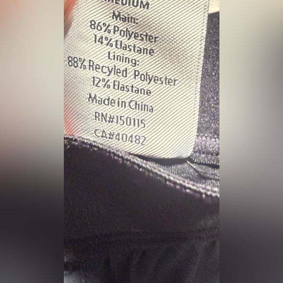 Varley Esmond 3” Shorts Black Size M High Rise - Picture 7 of 12